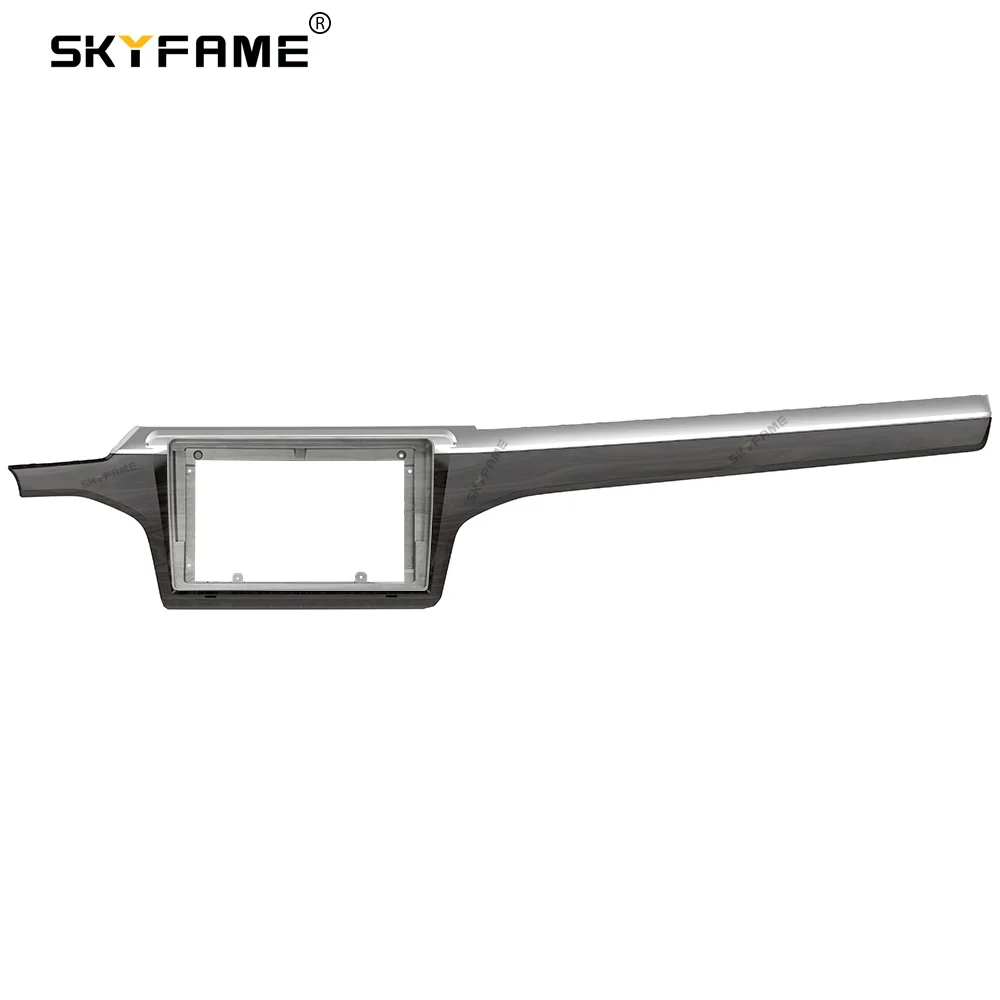 SKYFAME Car Frame Fascia Adapter For Volkswagen Lamando 2014-2019 Android  Android Radio Dash Fitting Panel Kit