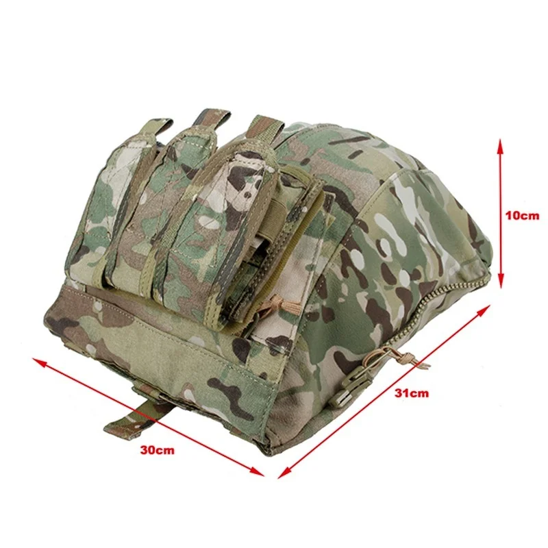 TMC Tactical CAG Zipper Pouch Back Panel Carrier Multicam Vest Platel Bag TMC3453