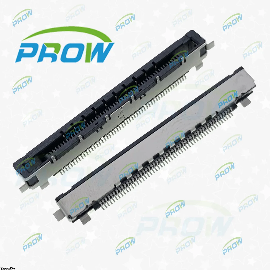 2pcs PROW connector pitch: 0.5mm 51p lcd screen lvds interface FI-RE51S-HF FI-RE51S-HF-R1500 JAE 51pin T