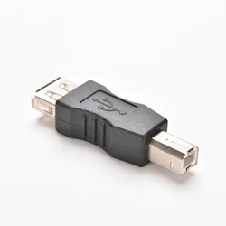 1PC USB 2.0 Type A Female To USB Type B Male Converter Adapter USB Print Cable Conector Charger Connector