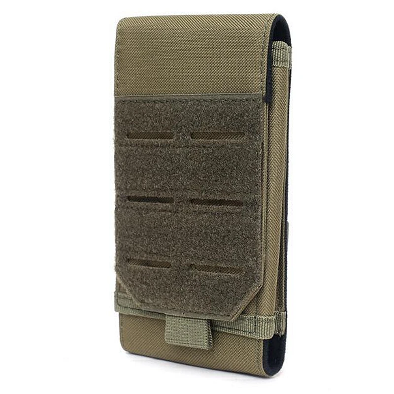 Poudres laser Molle pour ceinture de téléphone portable, support de téléphone portable EDC, accessoires de taille, sac de camping en plein air