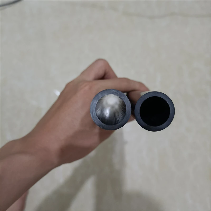 2Pcs/Lot Black Glass Fiber Tube OD 3mm 4 5 5.8 6 6.5 7 8 9.5 10 12 12.5 12.7 14 16 20 25mm Hollow Fiberglass Rod Length 500mm