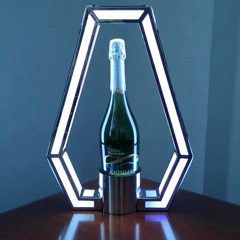 

supplier champagne bottle display glorifier