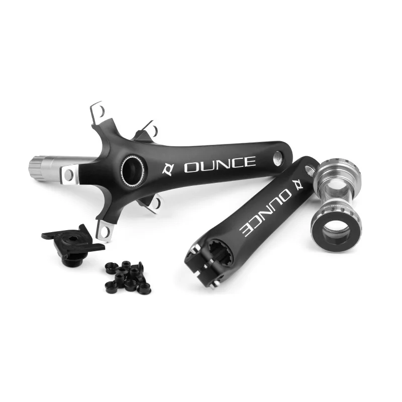 PROWHEEL Road Bicycle Crankset 110/130BCD 170/ 172.5mm Crank with BB Bottom Bracket Aluminum Alloy Cranks Folding Bicycle Cranks