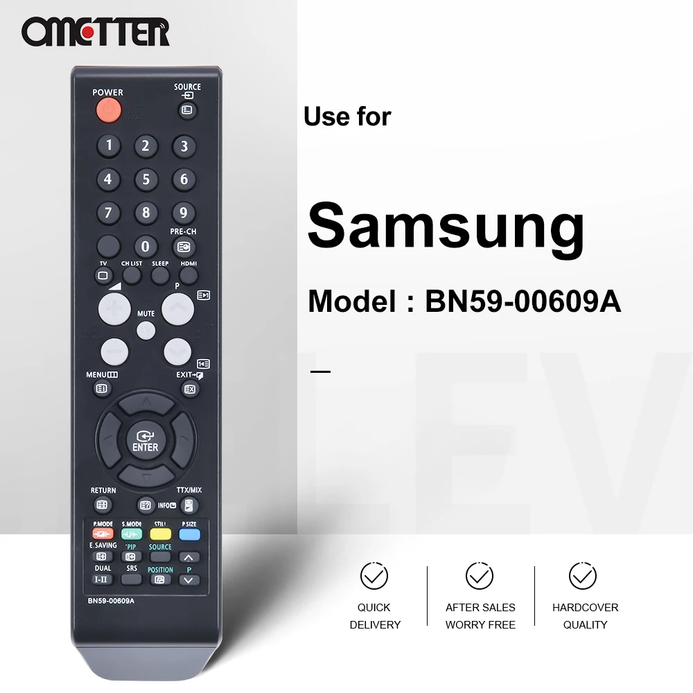 BN59-00609A New For Samsung TV Remote Control LE32S81B LE37S81B LA26R7 LA32R7 LA40R7 LA26R71BA LA32S8 LA37S8 LA40S8 LA46S8