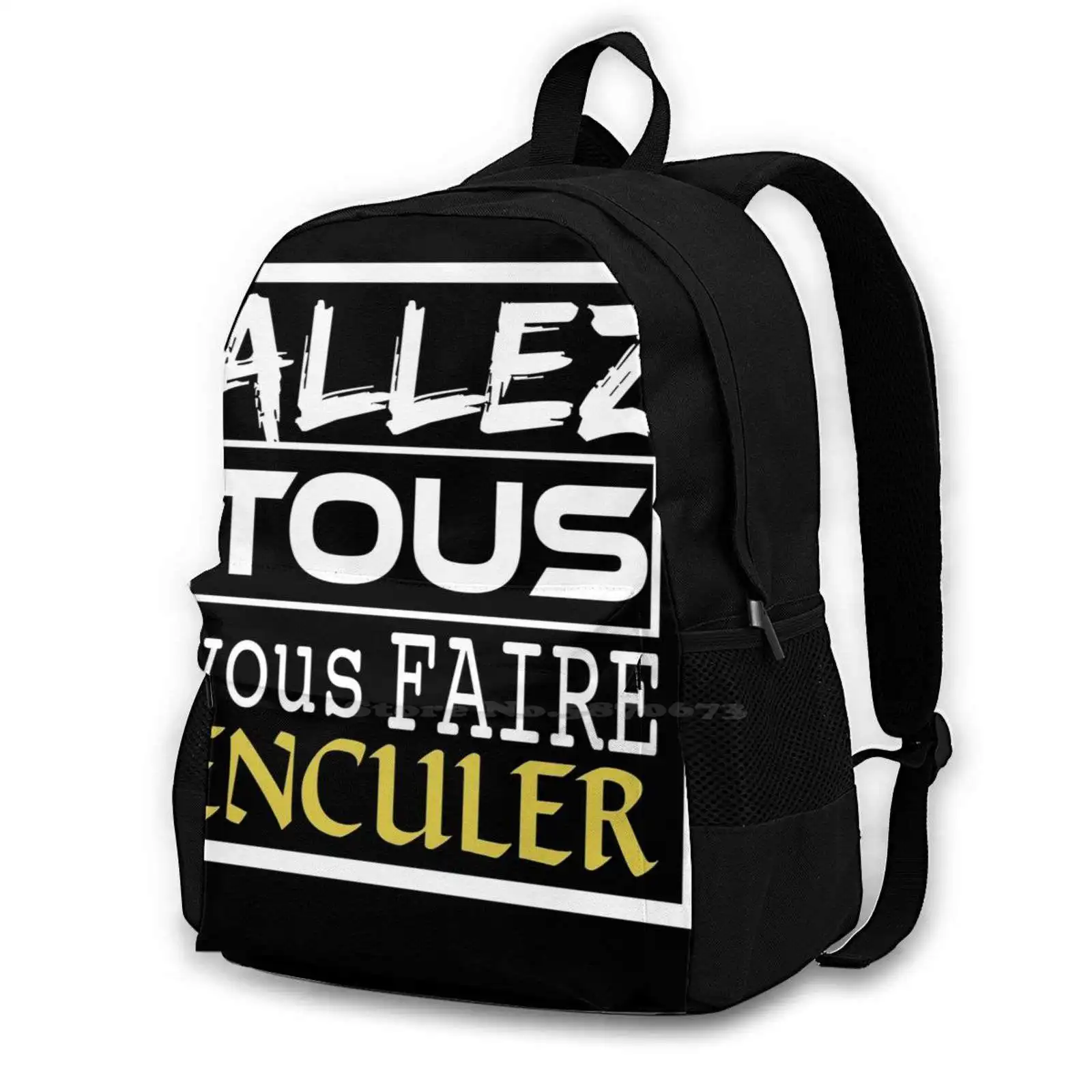 Allez Vous Faire Enculer School Bag Big Capacity Backpack Laptop 15 Inch Allez Vous Faire Enculer Allez Vous Faire Enculer