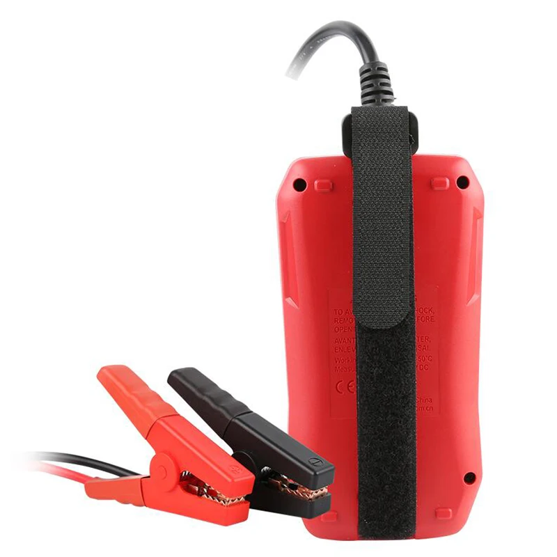 Probador de batería de coche UNI-T UT673A UT675A, Analizador de cargador, prueba de batería de voltaje de 12V y 24V, herramienta de escáner de carga