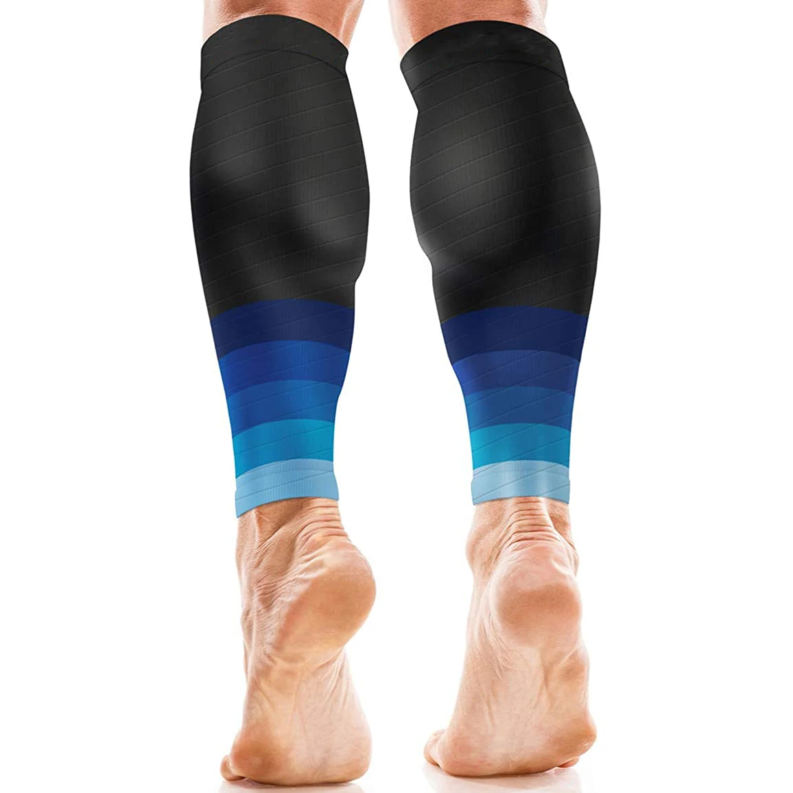 Brothock Compressione Calzini E Calzettoni Shin Guard Pressione Sottile Vitello Ciclismo Calzini Calzini E Calzettoni Nylon Basket Calcio Leggings