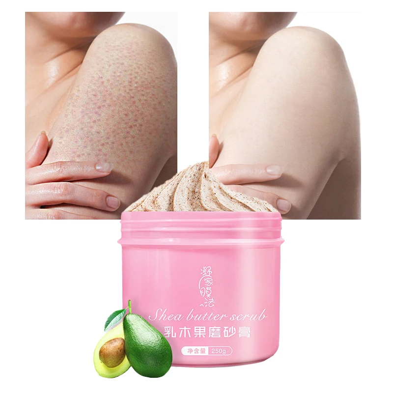 

Body Scrub Exfoliating Remove Chicken Skin Dead Skin Moisturize Brighten Skin Colour Deep Cleaning Refine Pores Body Care 250g