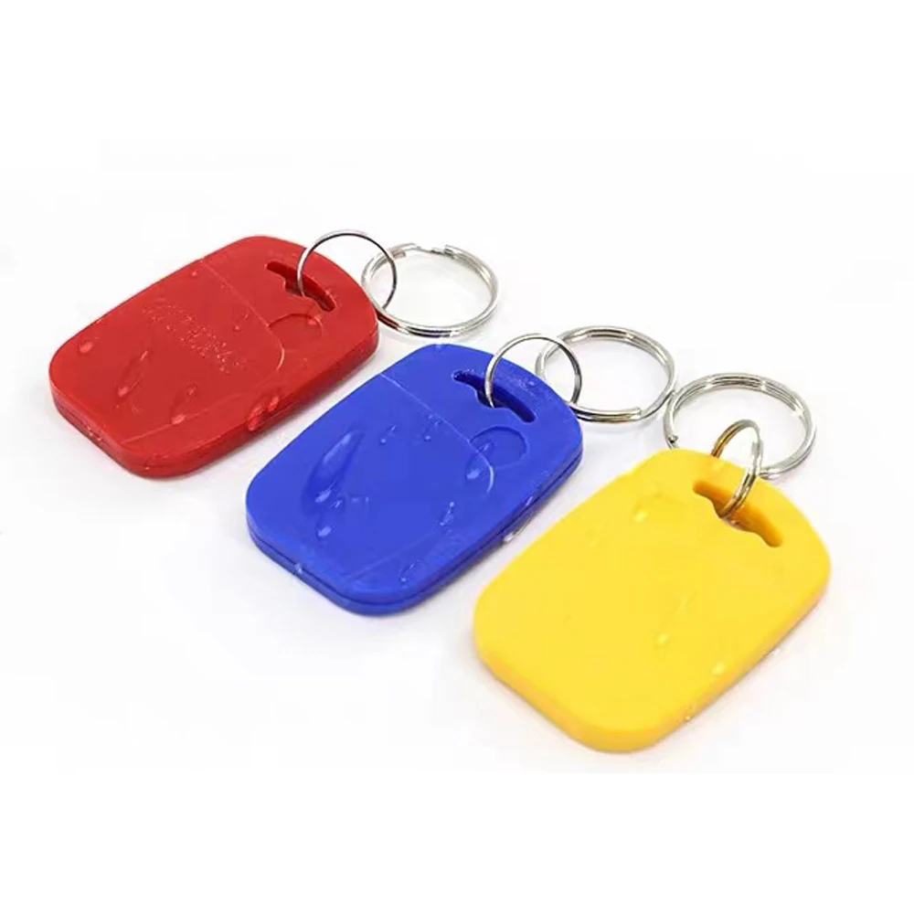 100pcs 125Khz Access Control Cards RFID Tags TK4100 Keychain Proximity EM ID Card Token Keyfobs for Access Control System