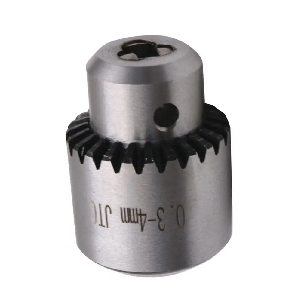 0.3mm-4mm Mini Drill Chuck JTO Taper Mounted Drill Chuck Wrench Lathe Electric Drill Accessory Wide Application