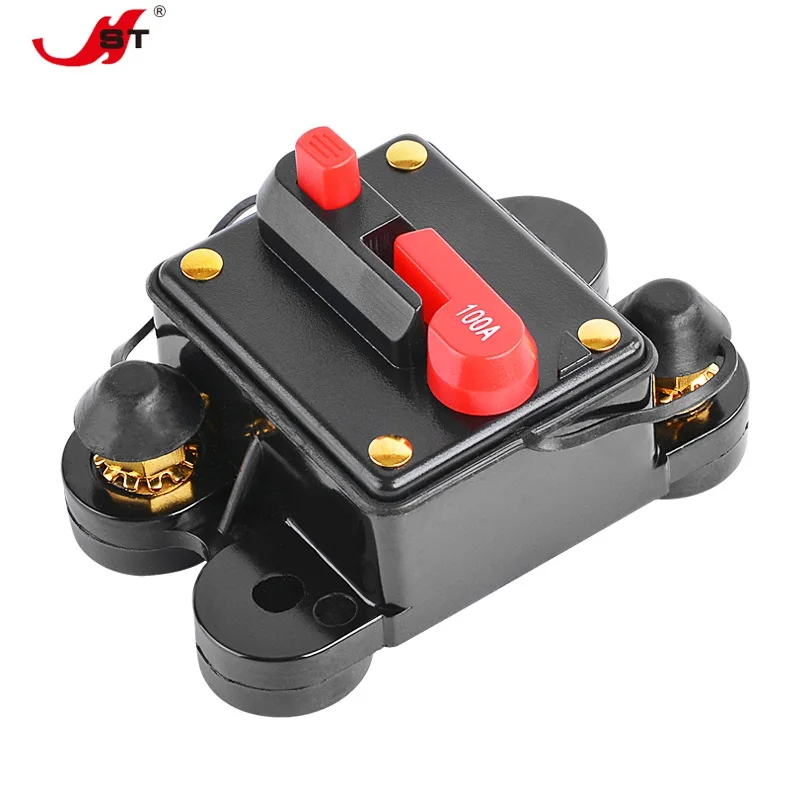 

30A~300A Car Audio Amplifier Circuit Breaker Fuse Holder AGU Style Stereo Amplifier Refit
