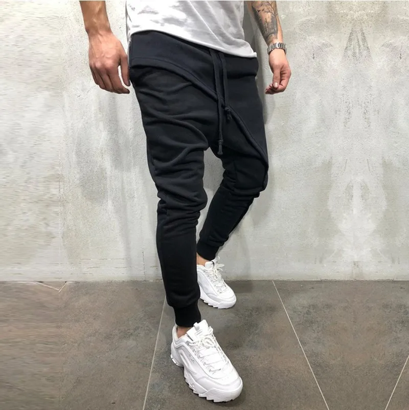Men Cargo Pants Streetwear  Hip Hop Track Pants Male Medieval Pant Fashion Trousers Multi Colors Pocket Pants Sweatpants