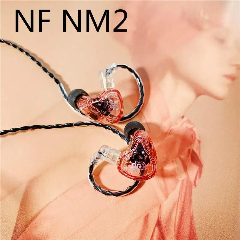 

NF Audio NM2 Dual Cavity Dynamic In-ear Monitor Hifi Music DJ Studio Audiophile Earphones Earbuds 2 Pin 0.78mm Cable