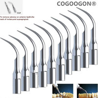 10PCS/LOT  NEW Dental Ultrasonic Scaler Scaling Tip G1 For EMS & WOODPECKER Hot