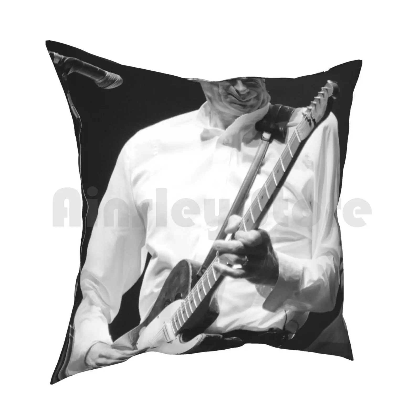 Francis Pillow Case Printed Home Soft DIY Pillow cover Francis Status Quo Live Band Rick Parfitt Guitar Guitars Colour