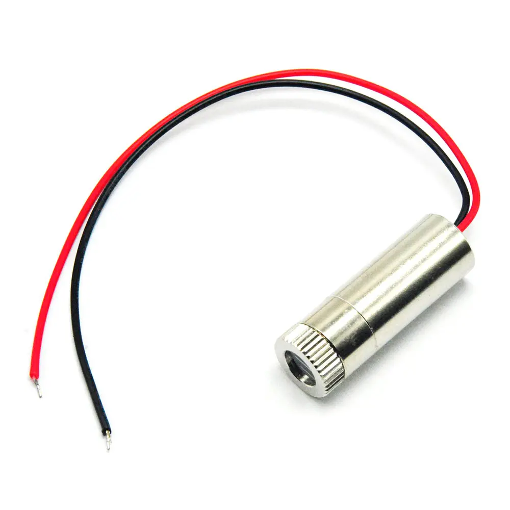5 Pcs 12 Mm Dia Focusable 650nm 10 Mw Rode Laser Module W Cross Beam Postioning Apparaat Licht