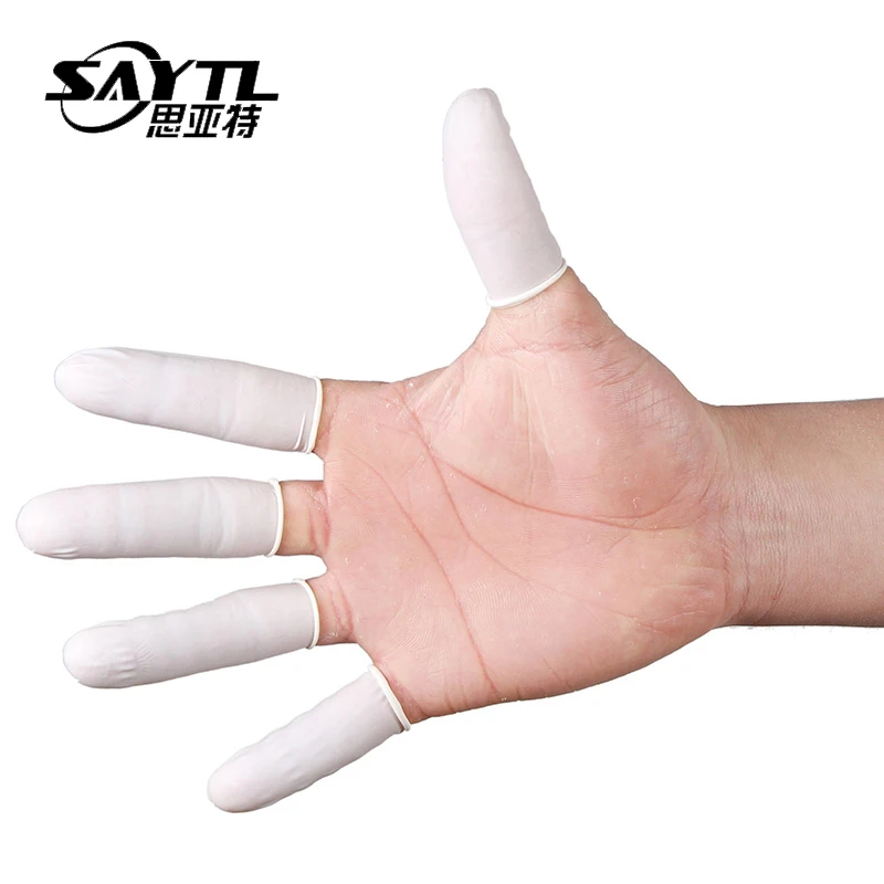 Protective Antislip Fingertips Gloves Emulsion Finger Cots Antistatic Protector Gloves Watch Repair Tool for watchmaker 200g