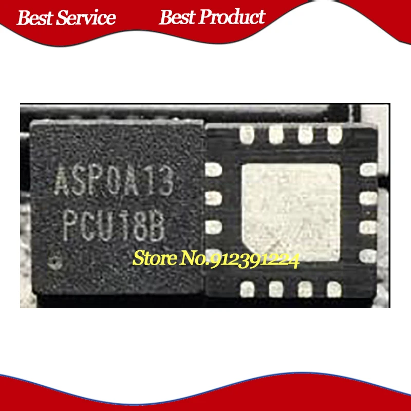 

5 Pcs ASP0A13QDD ASP0A13 ASPOA13 QFN New and Original In Stock