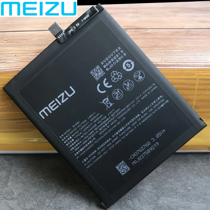 Original Meizu M3s M5s M6s M3 M5 M6 Note 8 9 U10 M8c X8 MX6 15 Lite Pro 7 16 16th 16x 16s 16xs BA872 BA882 BA852 BA871 Battery