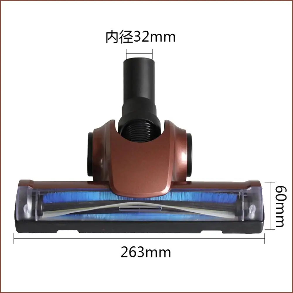 Vacuum Cleaner Head for all 32mm Inner Diameter European Version Vacuum Cleaner Brush for Philips Electrolux LG Haier Samsung