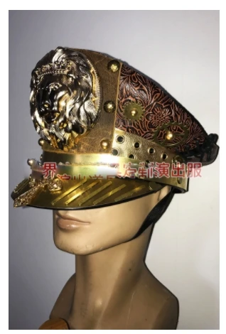 Steampunk Decorative Hat Futuristic Technology Bar Nightclub Performance Costume  partyMask