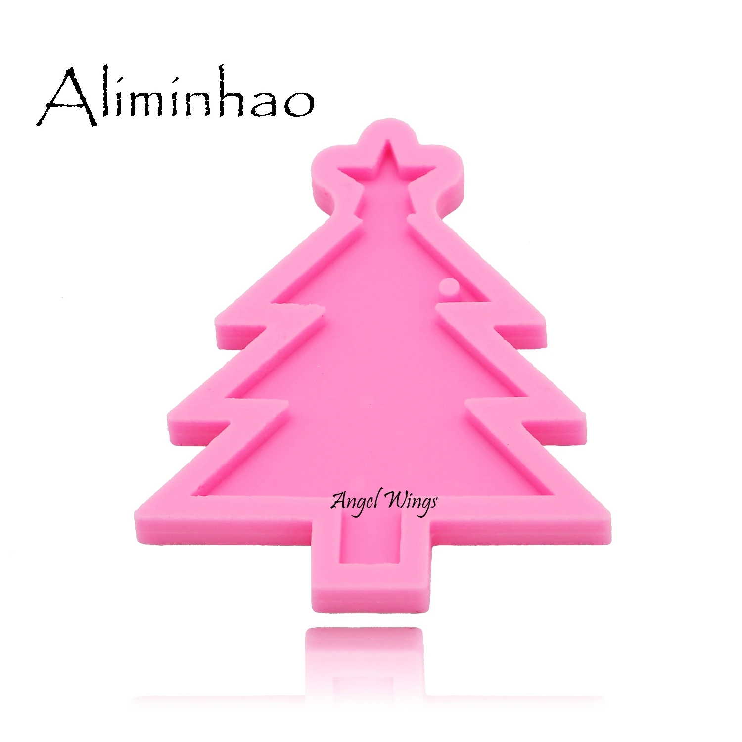 DY0108 Shiny Christmas Light/Tree/Ornament /sock keychains mold Silicone mold Resin DIY epoxy and resin craft molds