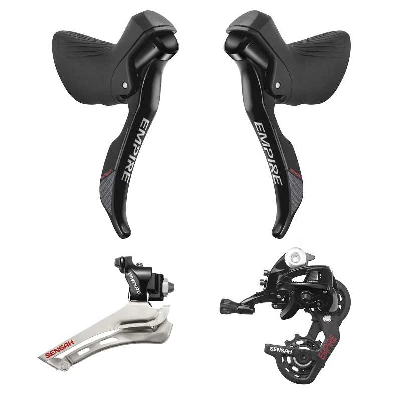 センサー EMPIRE stiレバー 2×11、RD SENSAH EMPIRE 2x11 Speed, 22s Road Groupset, Shifter + Rear