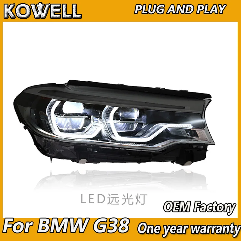 

Car Styling for BMW G30 Headlight 2018-2020 G38 Headlight 525 530 DRL Turn Signal Low High Beam Projector Lens