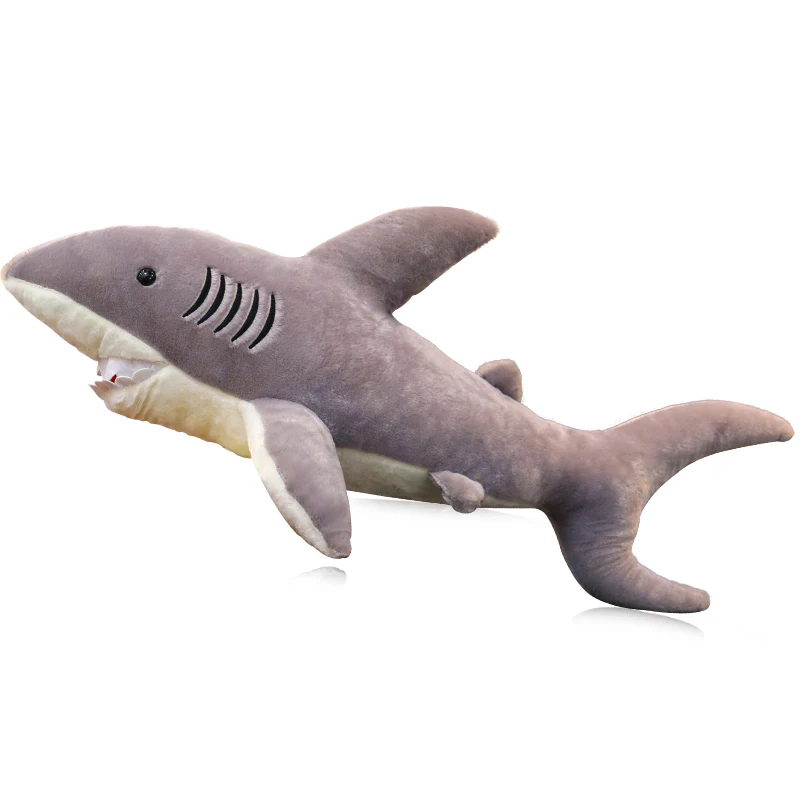 

Jumbo Soft Animals Shark Plush Toys Giant Stuffed Sea Doll for Kids Play Lover Gift 71inch 180cm DY60388