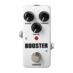 Kokko Guitar Fbs-2 Band Eq Booster Electronic Pedal Guitar Effects Pedal True Bypass Two Segment Eq Effect Device Pedalboard