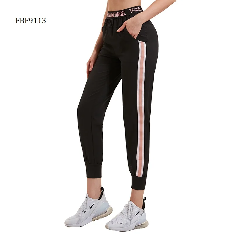 Womens Running Pants Quick Dry Training Jogging Trousers Female Slim Fitness Workout Sports Pants