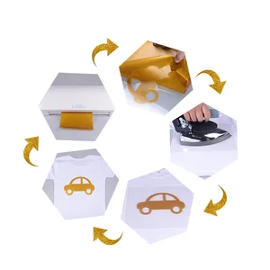 Glitzer-Vinyl-Bügeleisenübertragung in Kleidung, HTV-Hemd, hoch elastischer Dekorfilm, leicht zu schneiden, 22 Farben, leicht zu schneiden 8 Hauptverkaufstransfer für Stoff - №1