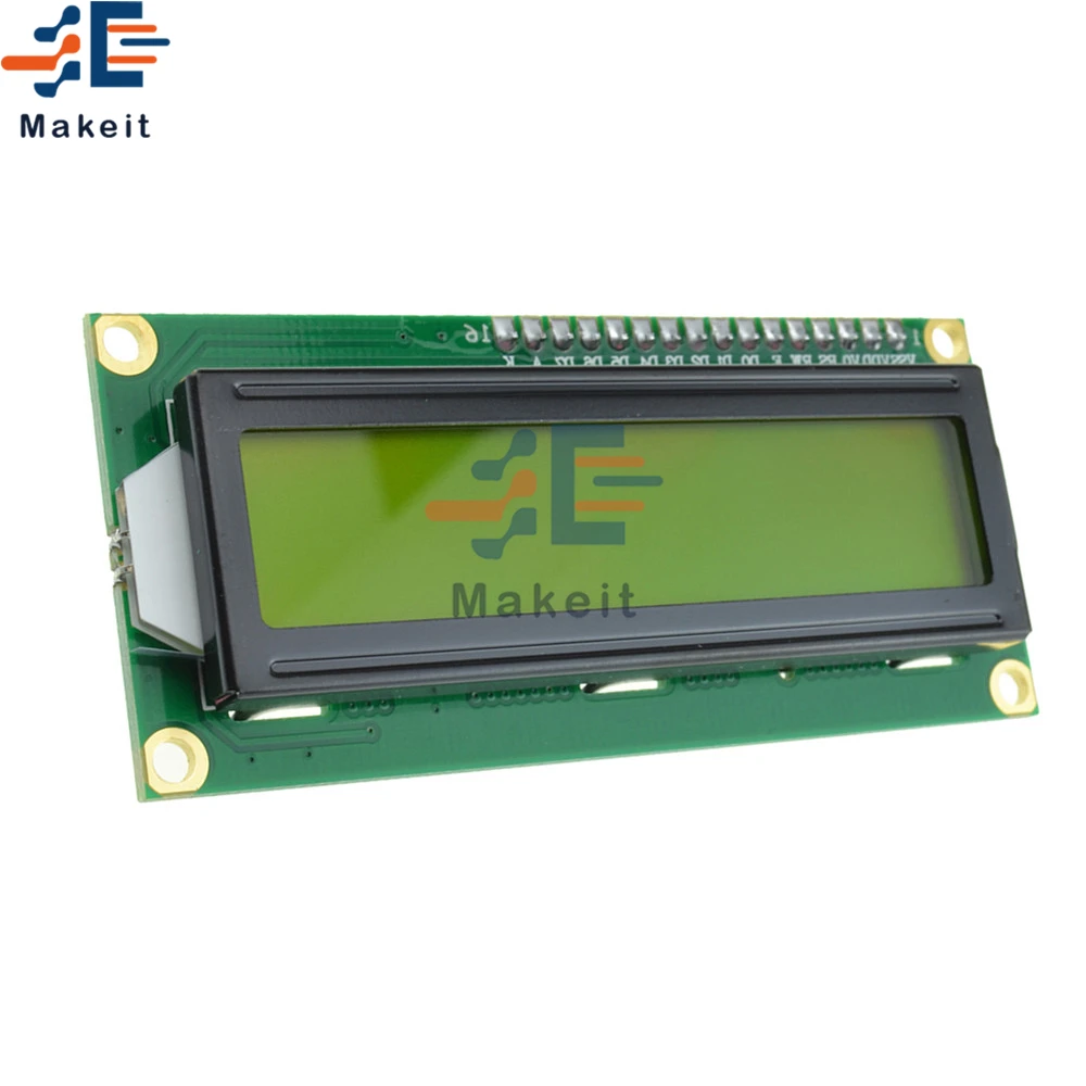 LCD1602 1602 Lcd HD44780 Screen Karakter Tft Lcd-scherm Geel Blacklight 16X2 Lcd Module Dc 5V Voor Arduino Display