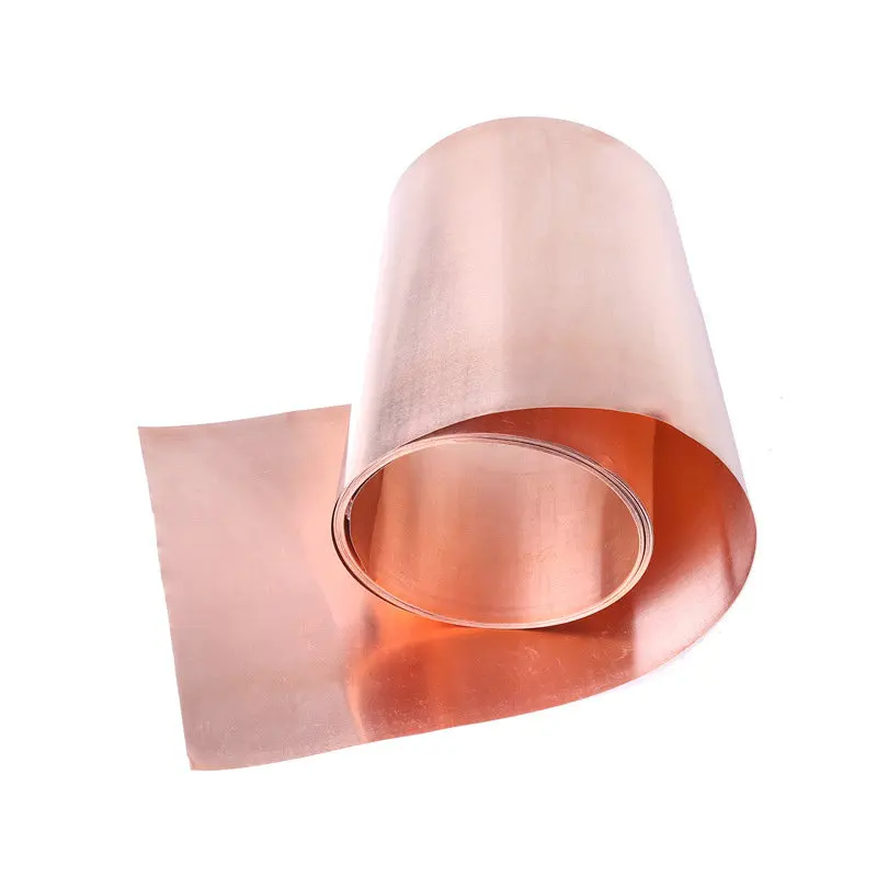 Imagem -02 - Pureza cu t2 Cobre Vermelho Folha Folha Folha Folha Correia Bobina com Espessura 0.11 mm e Largura 10300 mm 1m Alta