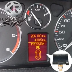 LCD-Display für Peugeot 407 407 SW 407 Coupe VDO Group Armaturenbrett-Cluster A2C 53119649 9658138580   Armaturenbrett-Instrumentencluster