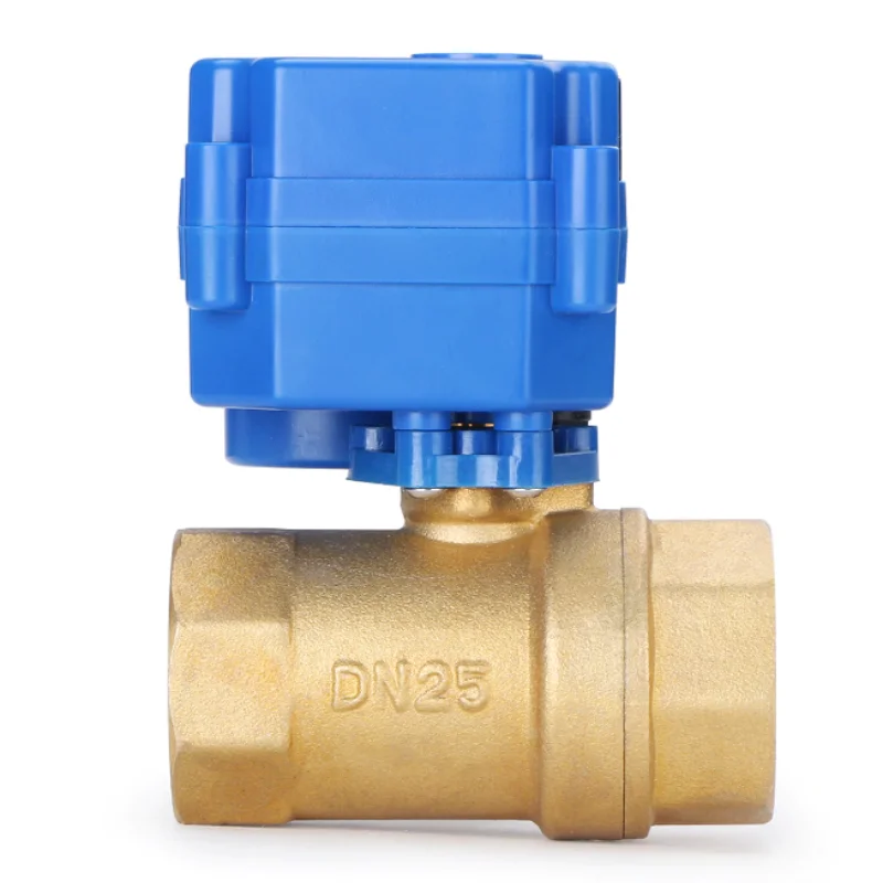 Imagem -04 - Solid Motorized Ball Valve1 Latão Válvula Elétrica 924 v ac dc Normalmente Fechado U.s.