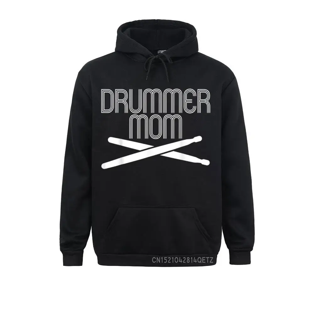 

Retro Funny Drummer Mom Tee Pocket Drum Lovers Mother's Day Gifts Chic Sweatshirts Young Hoodies Long Sleeve Clothes