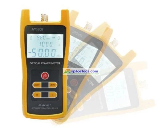 

Free Shipping Joinwit JW3208 Optical Power Meter JW3208C Portable -50~+26dBm for CATV Fiber Optic Tester Optical Power Meter