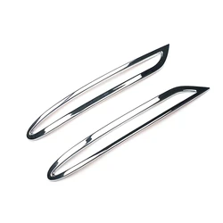 Chrome Styling Accessories Sticker 2016 - 2019 For Mercedes Benz GLC X253 AMG Line Car Back Rear Fog Light Lampshade Cover Trim
