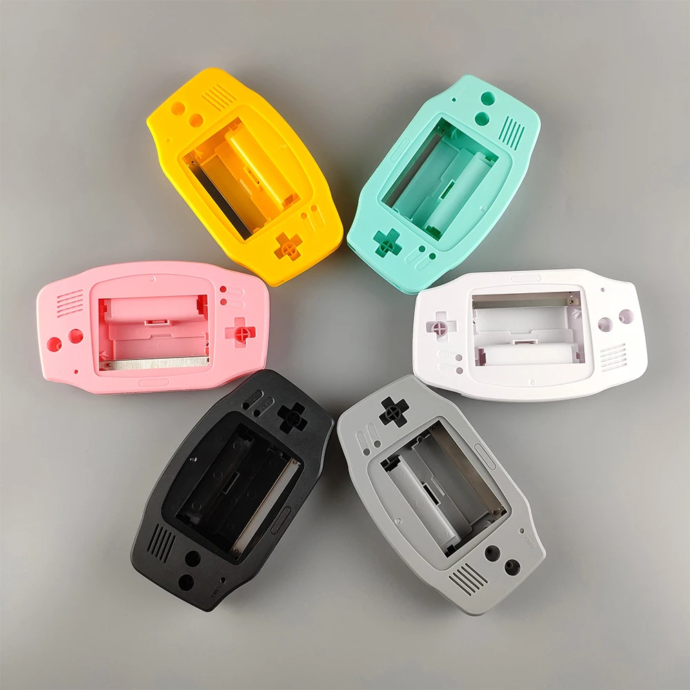 New Customized Shell for GBA IPS V2 LCD Screen Backlight Kits high quality shell housing for GAMEBOY Advance,No need pre-cutting