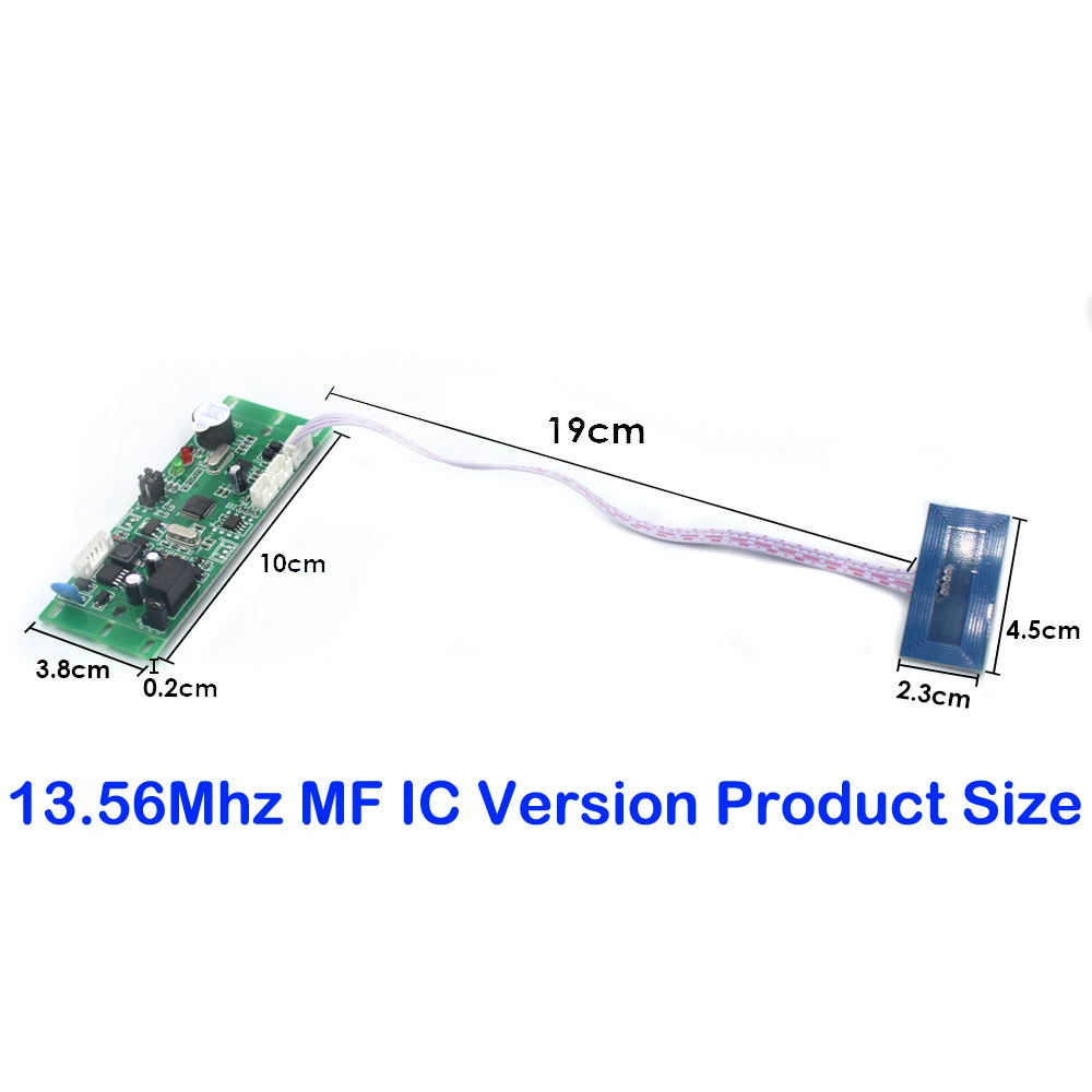 Imagem -03 - Placa de Controle de Acesso para Construção Módulo Leitor Rfid Placa de Controle Embutida Intercomunicador e Portão Elevador 2000 Usuário 125khz dc 912v