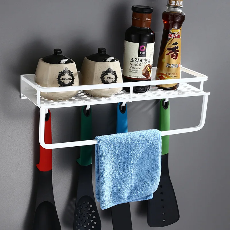 Aluminum White Bathroom Shelf Shower Basket Shelves Bathroom Shampoo Holder Kitchen Storage Rack Bathroom Accessories