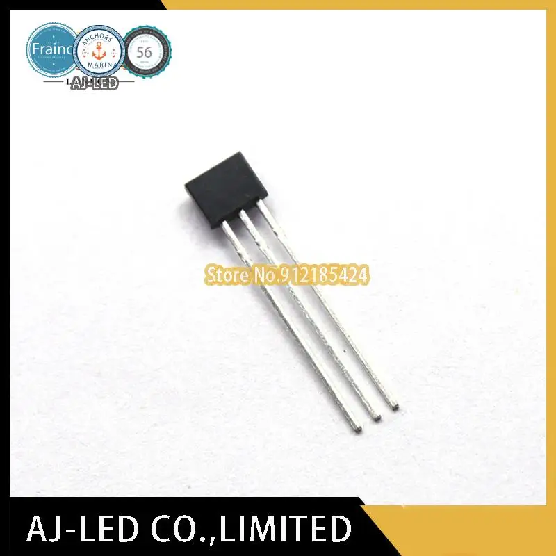 10pcs/lot A1302EUA-T linear Hall element switch circuit magnetic sensor DIP TO-92S A02E