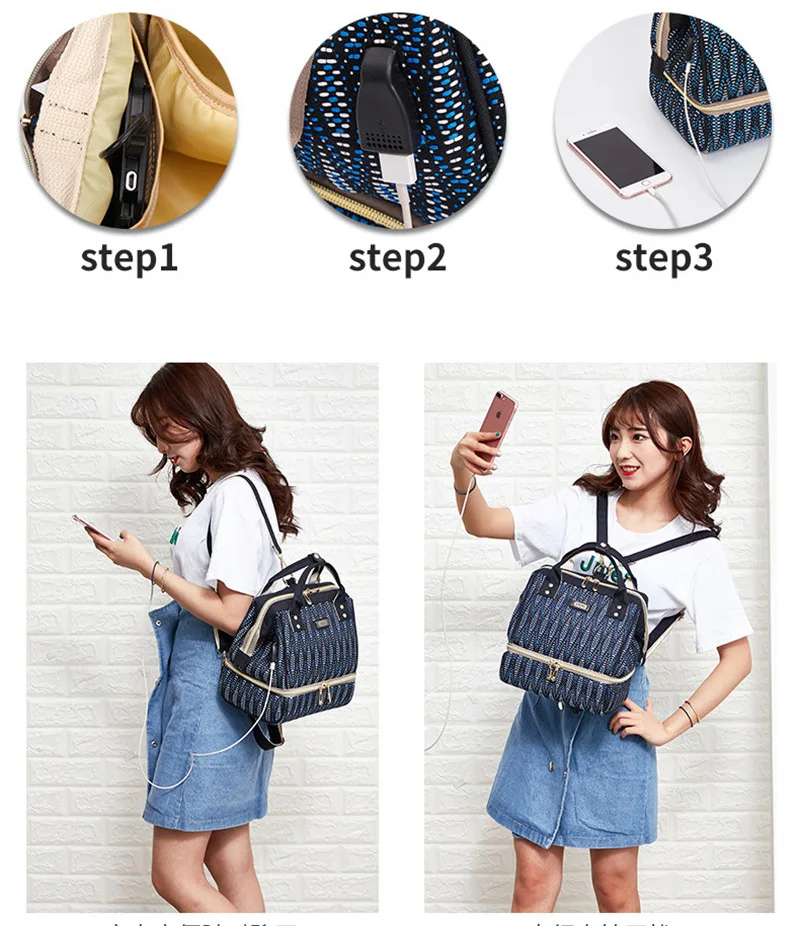 Mommy Diaper Bags Maternity Travel Bags For Baby Stuff Baby Nappy Changing Backpack For Moms Travel Women Bag Stroller Organizer