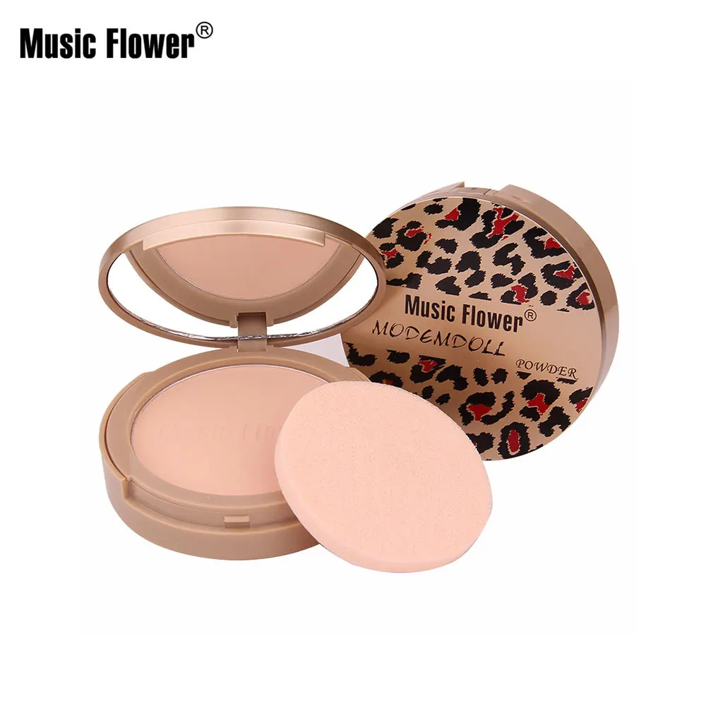 Music Flower Double Repair Concealer Powder Makeup, Moisturizing, Brightening, Foundation Repair, Instant Sale Cosmetic Gift