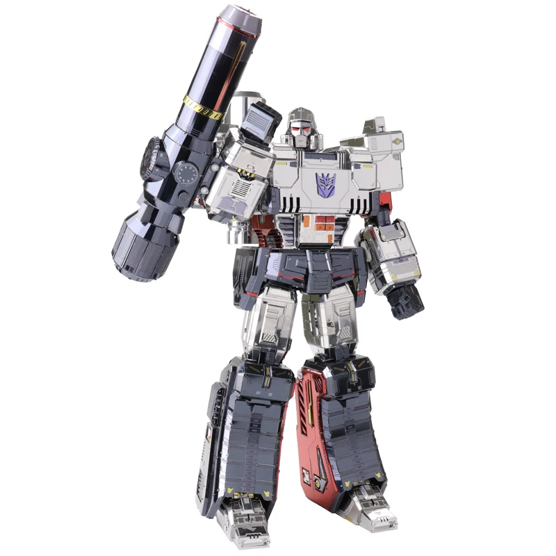 

MU Art Model 3D Metal Puzzle G1 Robot model DIY 3D Laser Cut Assemble Jigsaw Toys Desktop decoration GIFT For Children