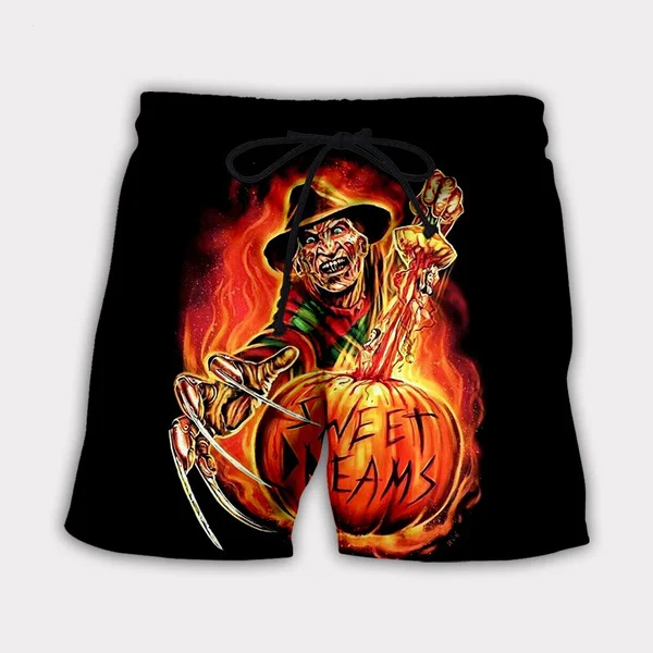 

Hallowmas Horror Freddy Krueger 3D Print Causal Clothing New Fashion Men/ Women Shorts Plus size S-7XL