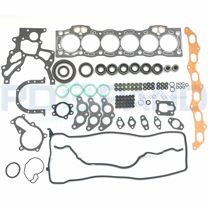 1G-FE Engine Rebuilding Full Gasket Set 04111-70061 forToyota CRESSIDA/CROWN  GX81 GS131 GX71 1988cc 2.0L 1988-2001