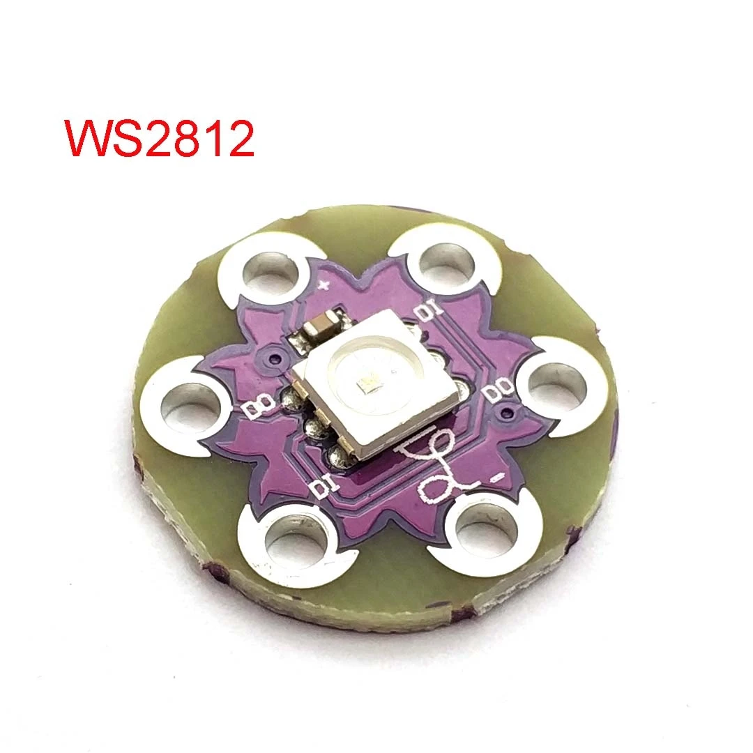 

LilyPad Pixel Board WS2812 5050 RGB светодиодный модуль для Uno Diy Kit